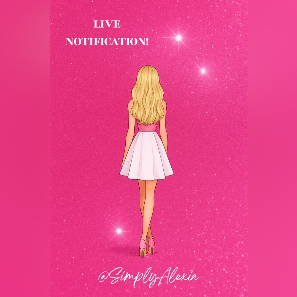 🌸 LIVE NOTIFICATION 🌸 @SimplyAlexia - Join my Posh Show!